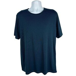 Zone Pro Mens Blue Crew Neck T-Shirt Size Large Short Sleeve Casual Lightweight